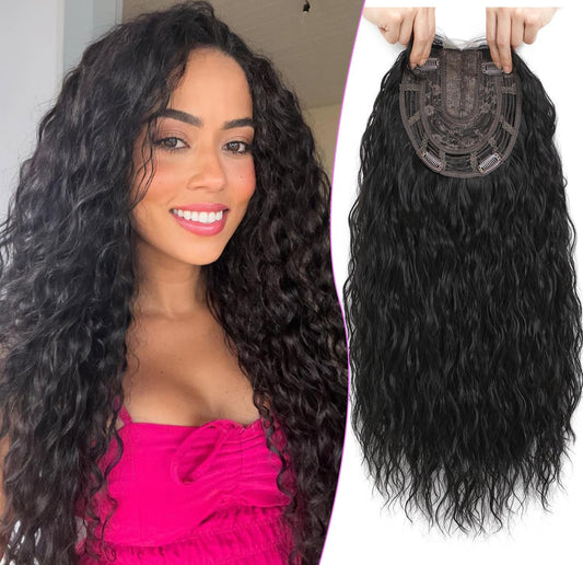 TOPPER CURLY BLACK